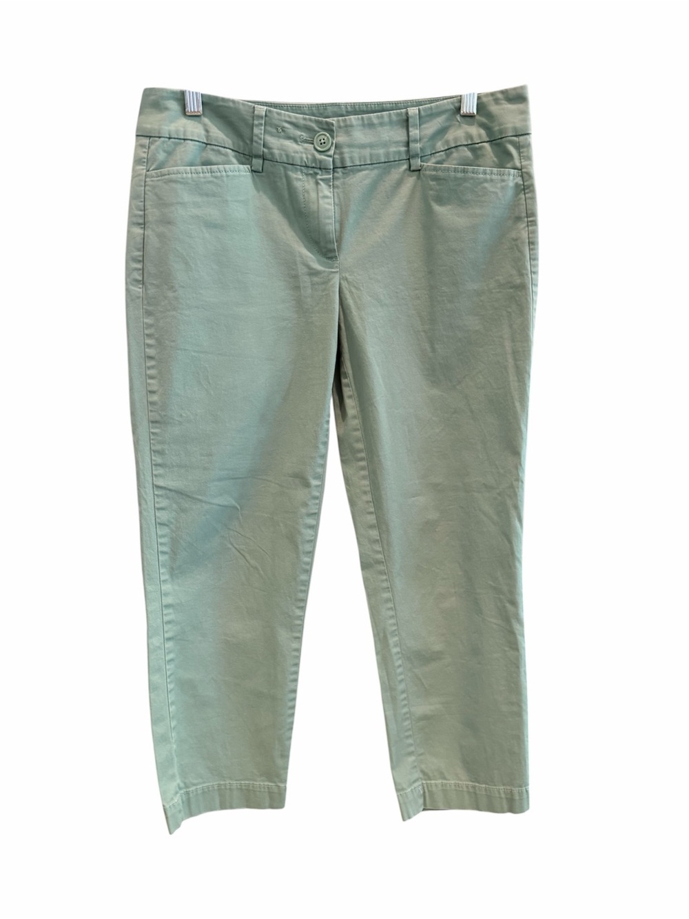 LOFT Originals Light Olive Cropped Pants
